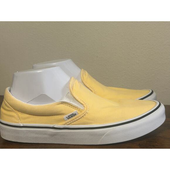 Vans Classic Slip-On shoes in a golden yellow color Woman's Size 8 - Picture 1 of 7